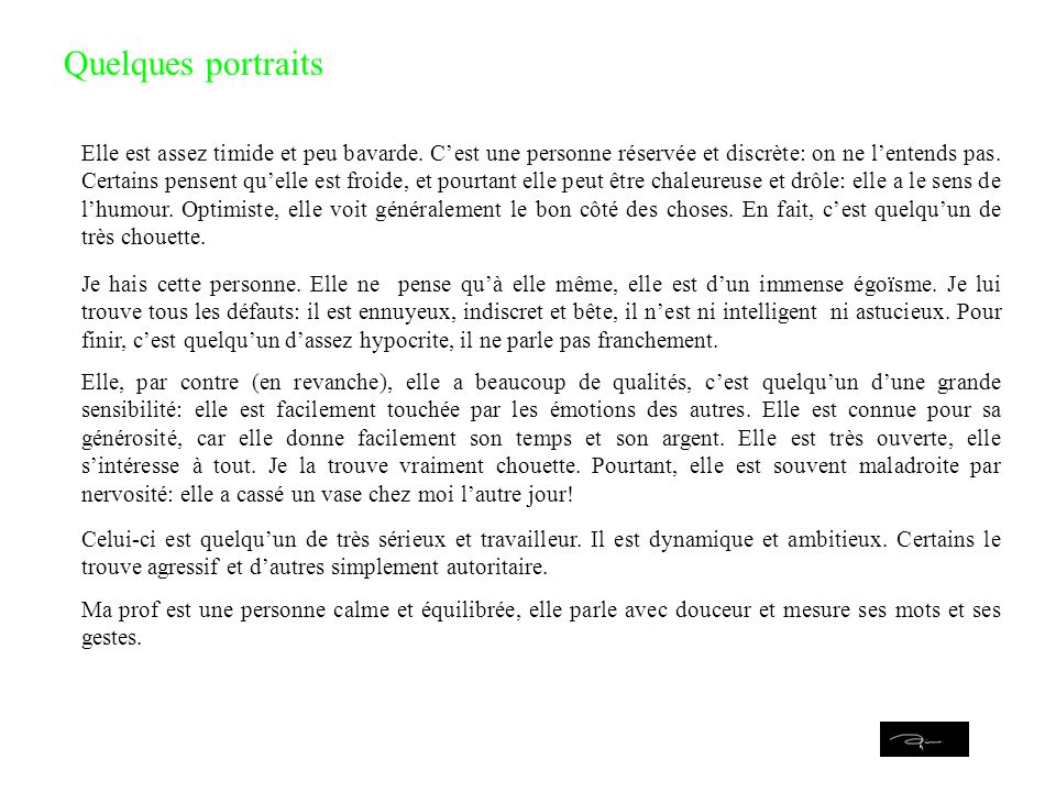 Le caract re et la personnalit ppt video online t l charger